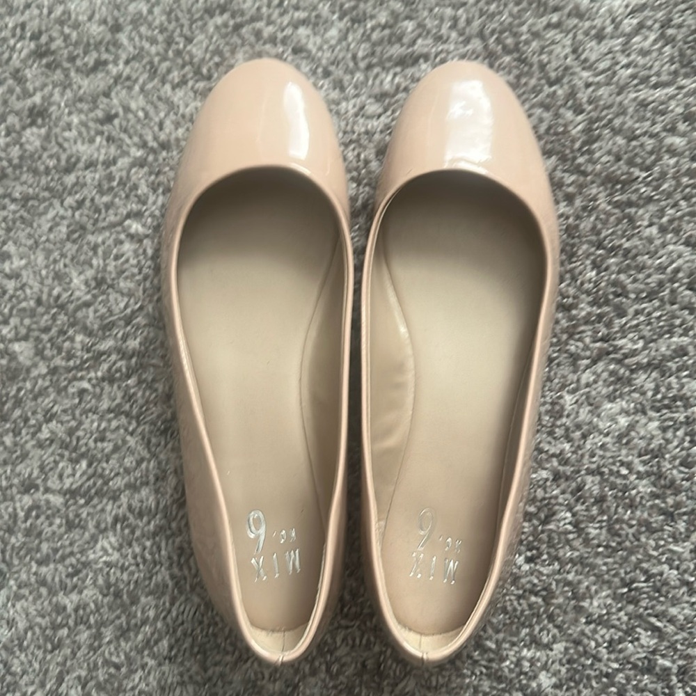 Mix No. 6 Nude Ballet Flats SIZE 10 GREAT CONDITION!
